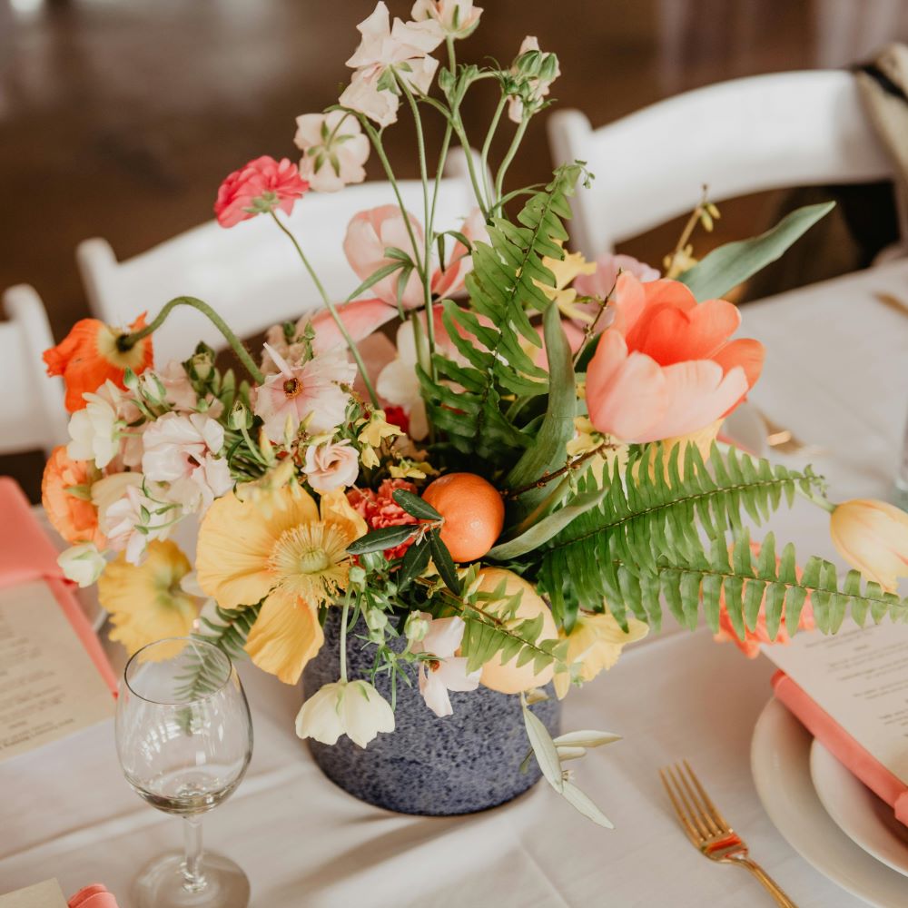 Citrus Wedding Arrangement, Emma Bauso, Pexels